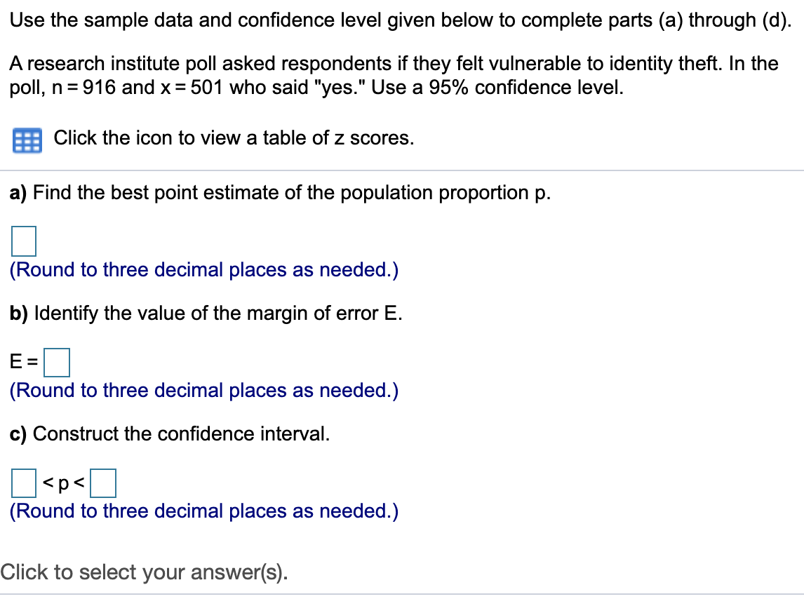 Hello I need help with this question. Use the sample data and