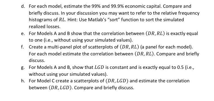 Methods and it uses Matlab 2. Estimating Risk Measures and Economic l[Zapital