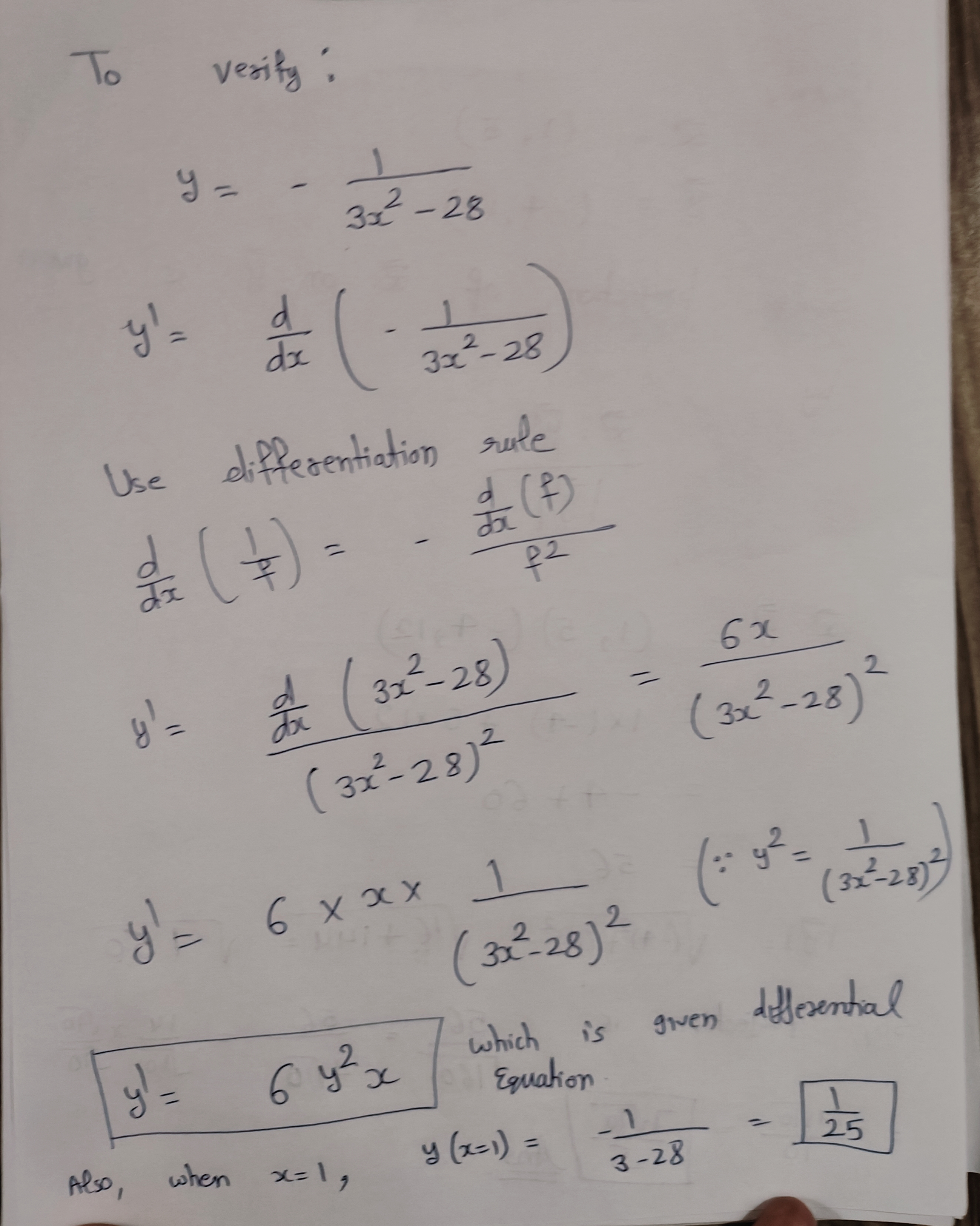 question. 3. (40 points) Provide an implicit general solution and an explicit