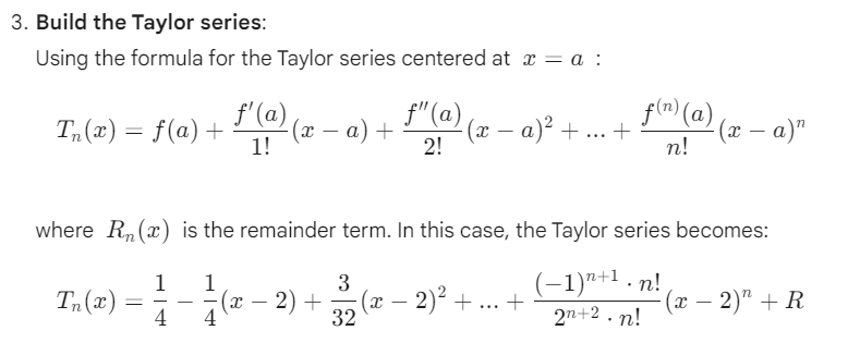 (G) (-1)" (n + 1) 2n +2 (x - 2)"2 (H) (x