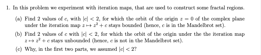 r + iy. (@) 1- 6i (b) = - 47 (c) (5+