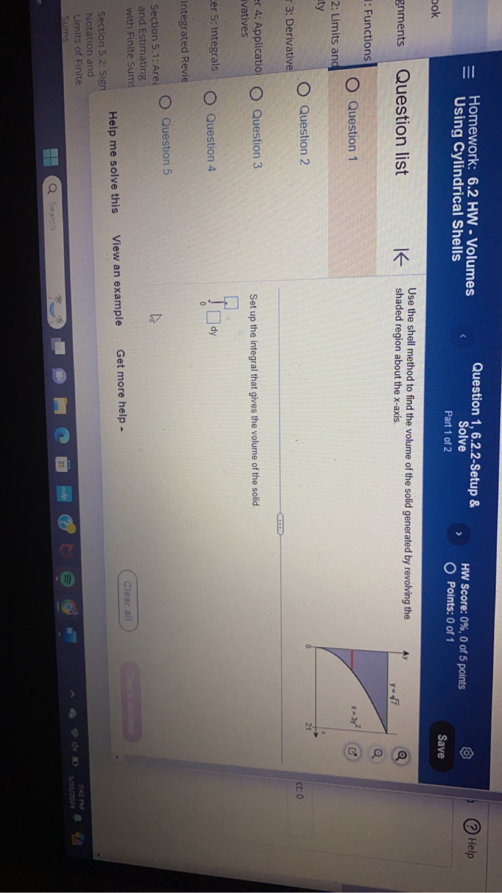 answer.) estion 3 e. J [g(x) - f(x)]dx = 13 lestion 4