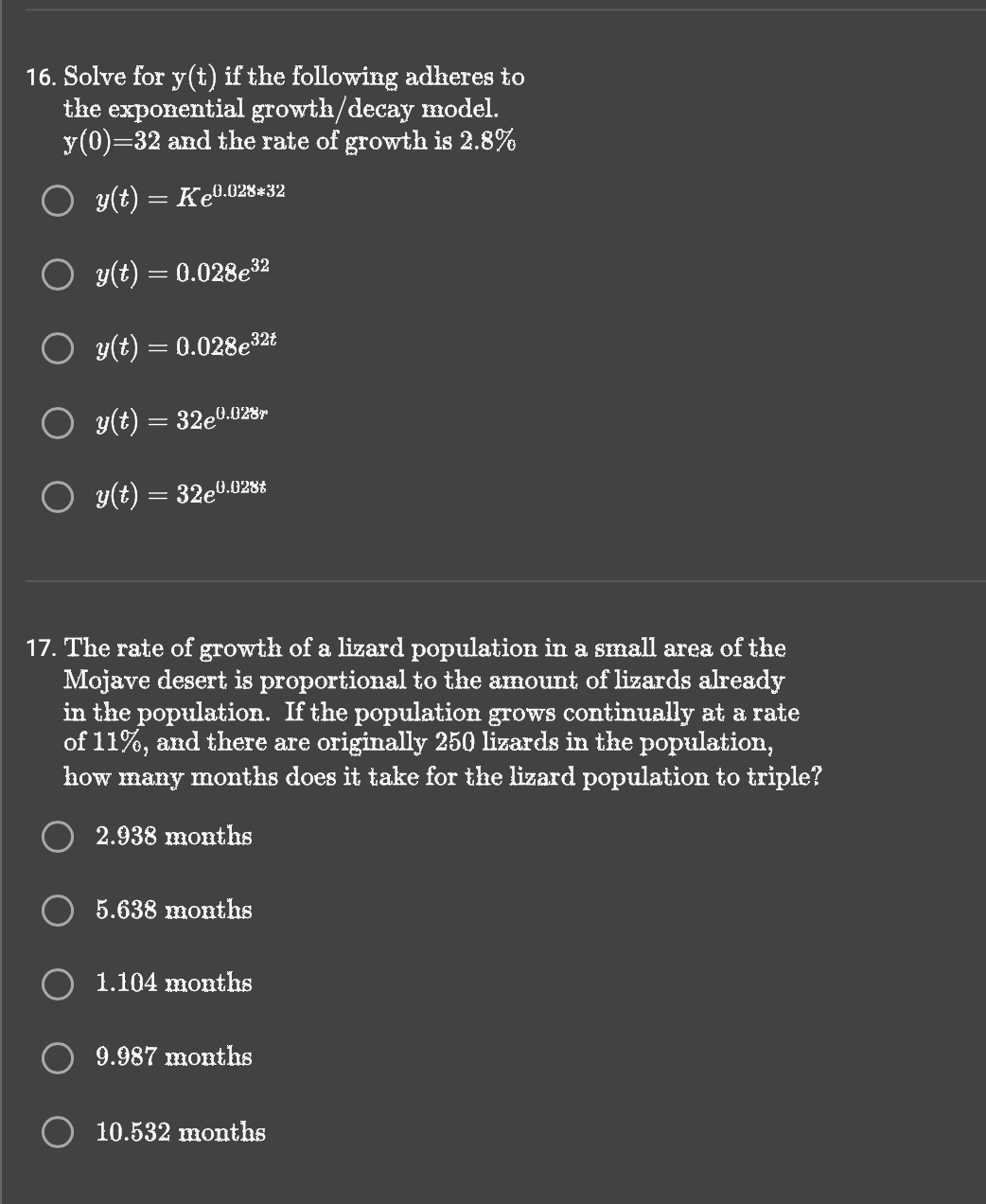 The rate at which a certain bacteria population grows is modeled by