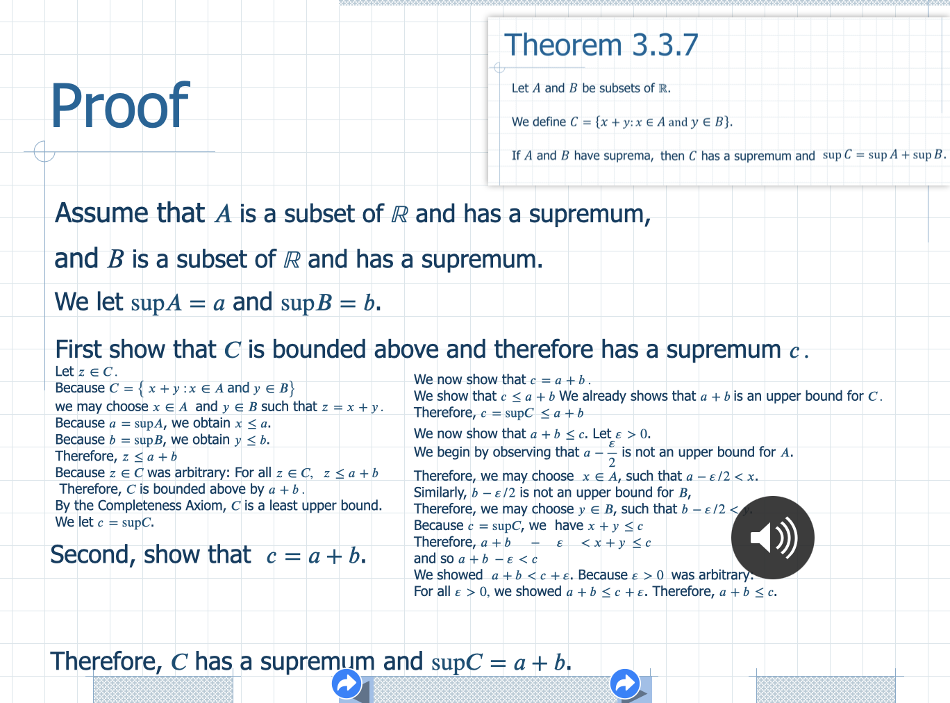 D R and g: D R. Define the function f+g: D R