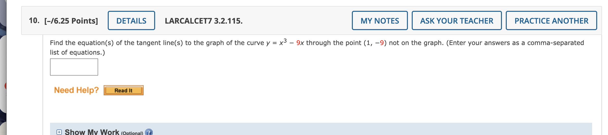 the equation(s) of the tangent line(s) to the graph of the curve