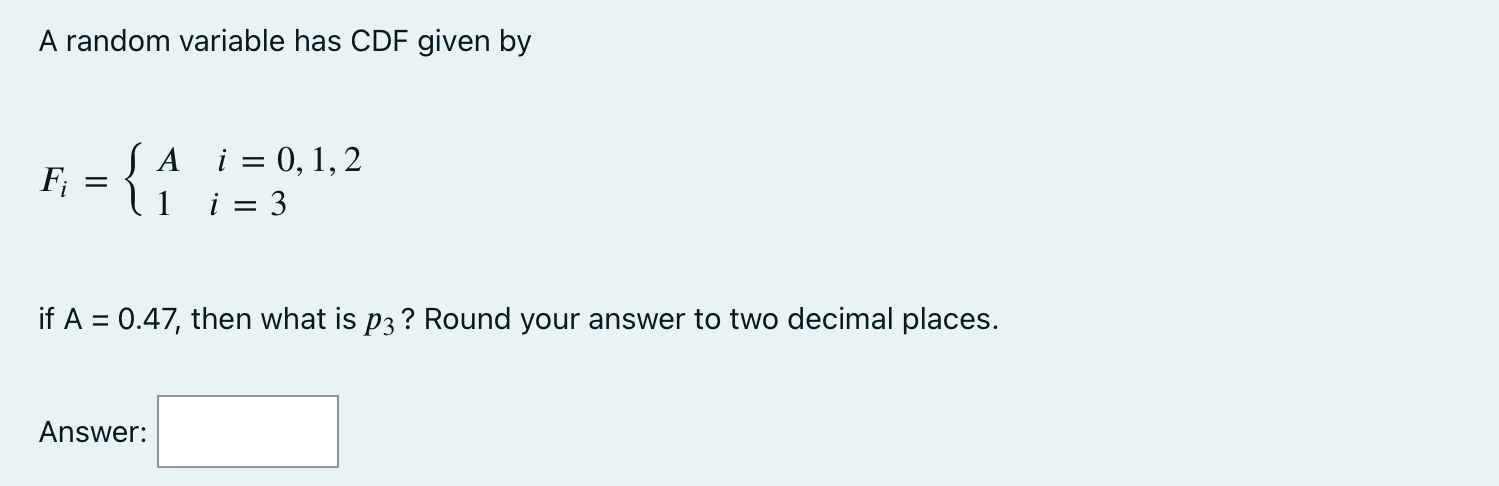 by pi = kt", where k is a constant. What value must