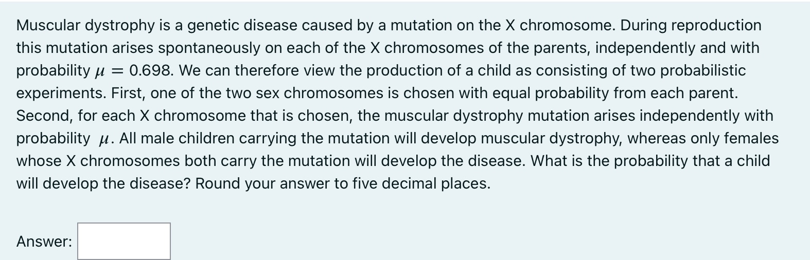 test gives a false negative: it indicates a woman does not have