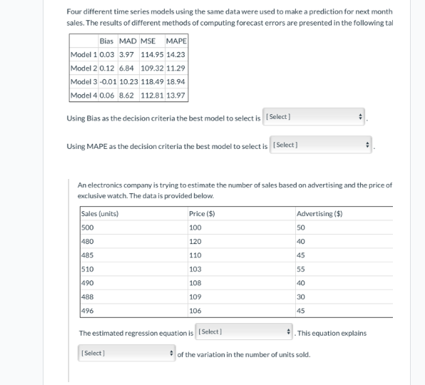 battery sales for May. Month Battery Sales January 42 February 33 March