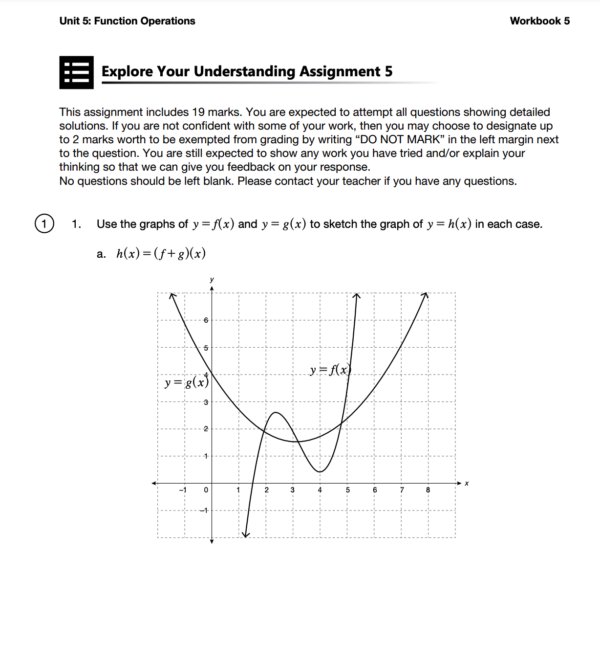 need help answering show all work make sure its correct Unit 5:
