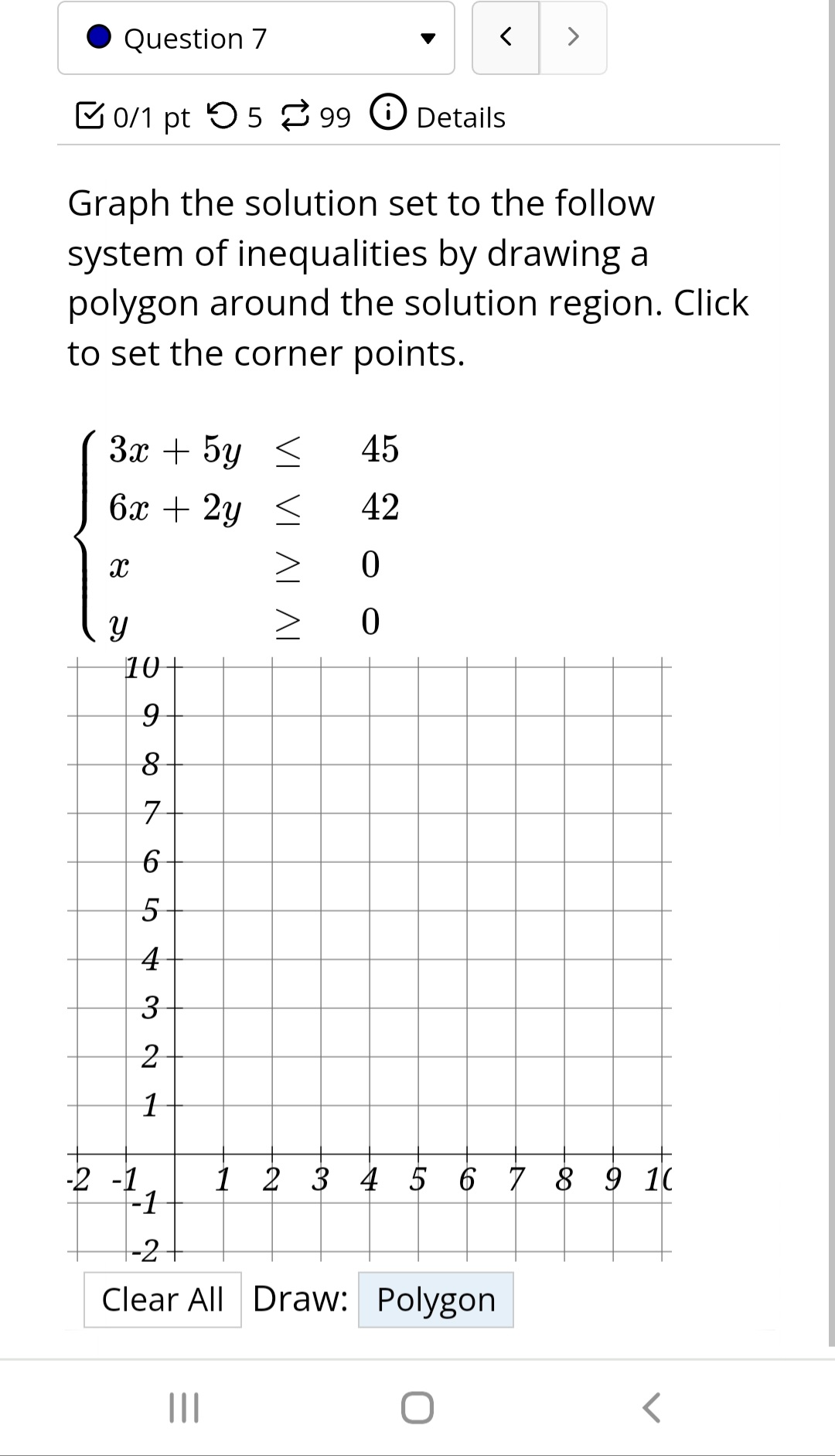 two points on the line. 3. Click on the side that should