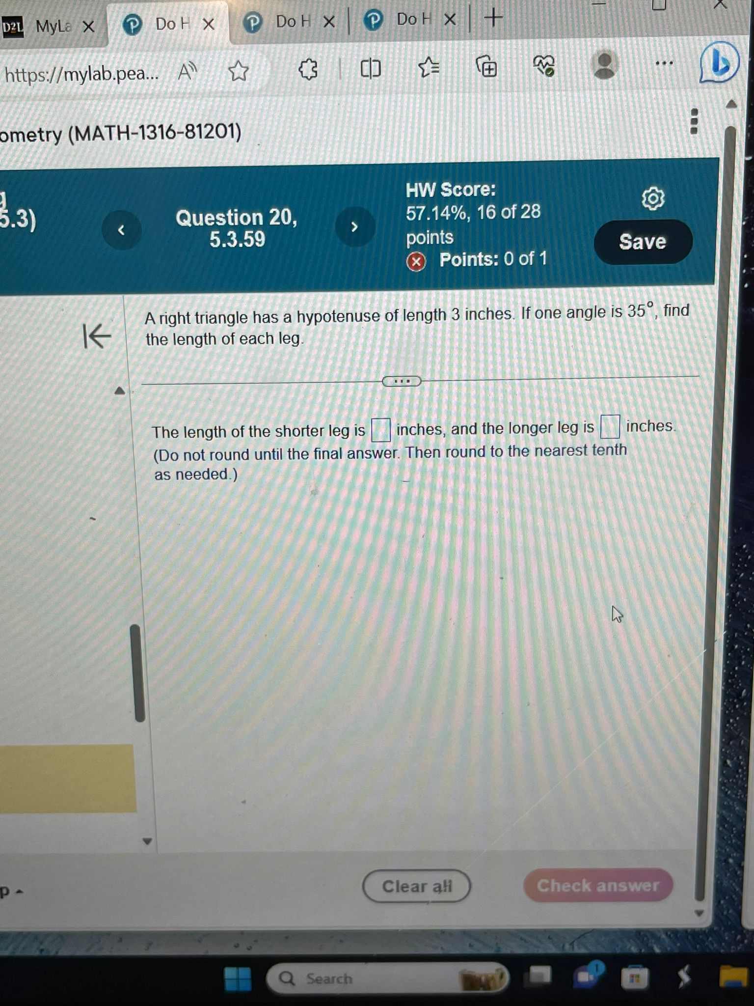 K the answer to two decimal places. sin 9 sin - =