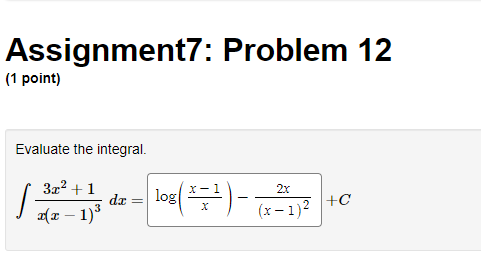 - 6x2 + 5x + 12 log e Here D is the