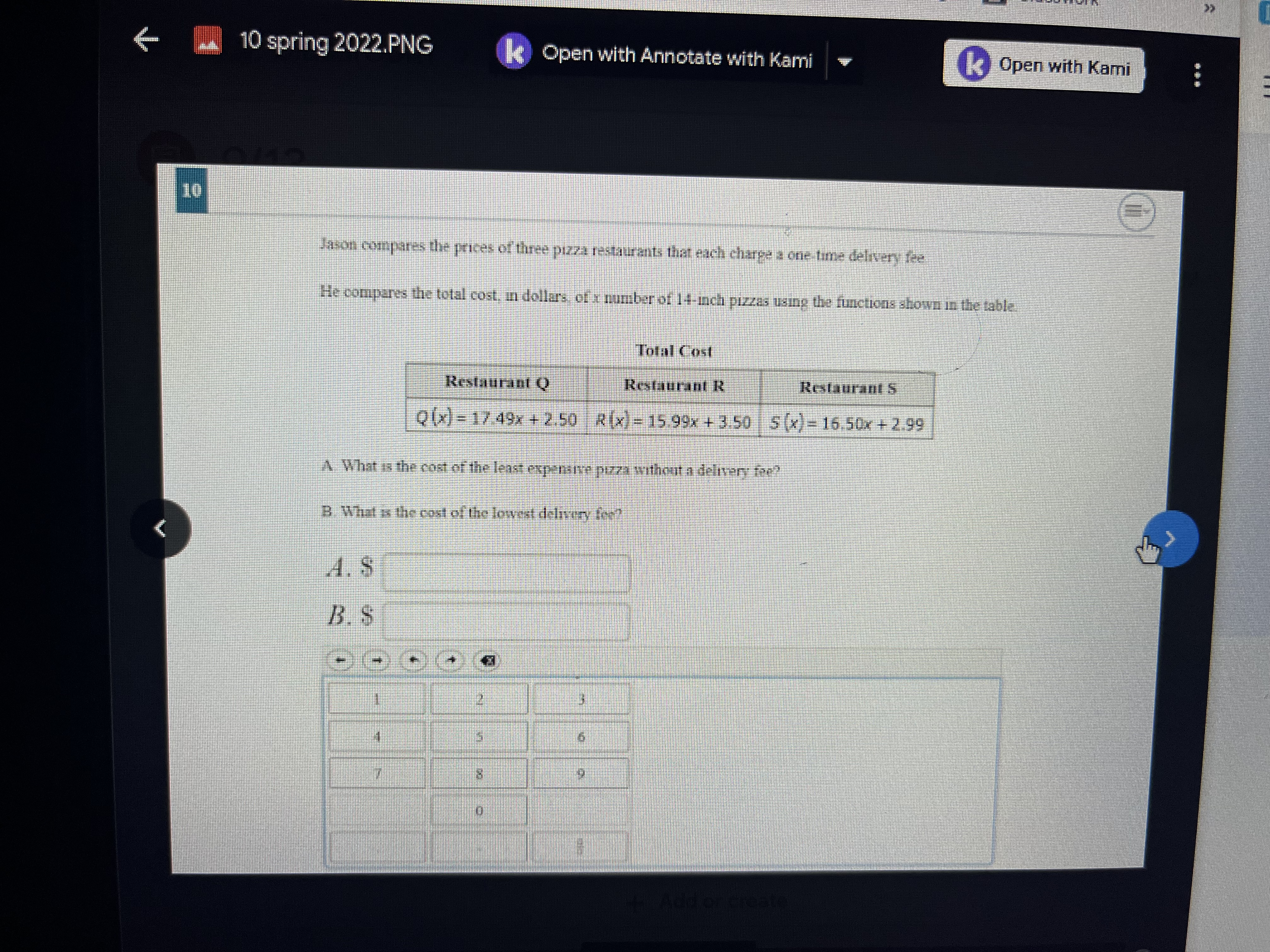 18 16 pring 2022 PN 2 8 10 spring 2022 PM Which