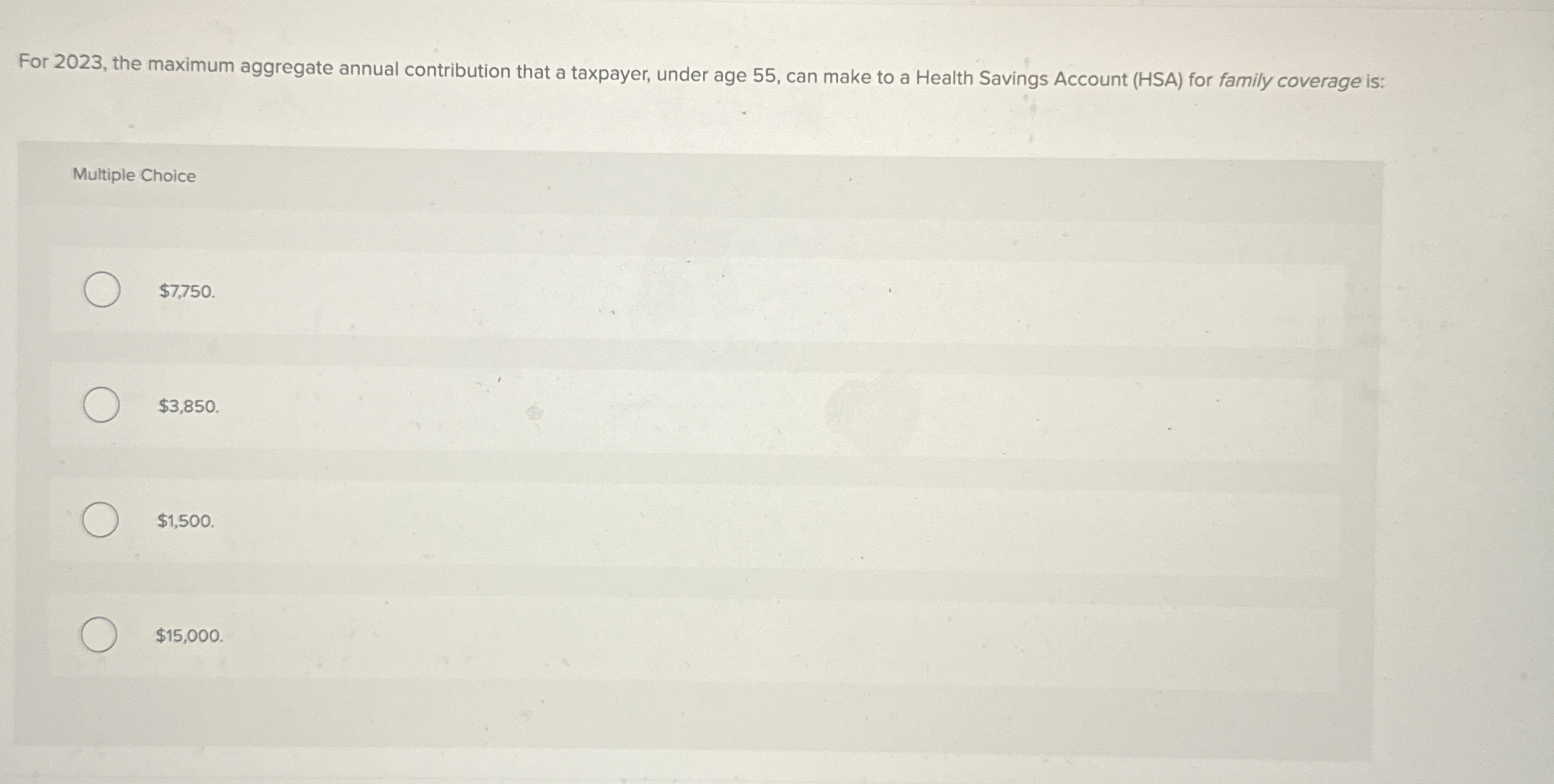  For 2023, the maximum aggregate annual contribution that a taxpayer, under