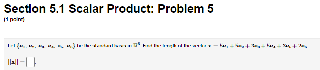 (1 point) Let [ be the line in IR" that consists of