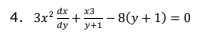 Solve the First Order Differential Equation and state what type of First