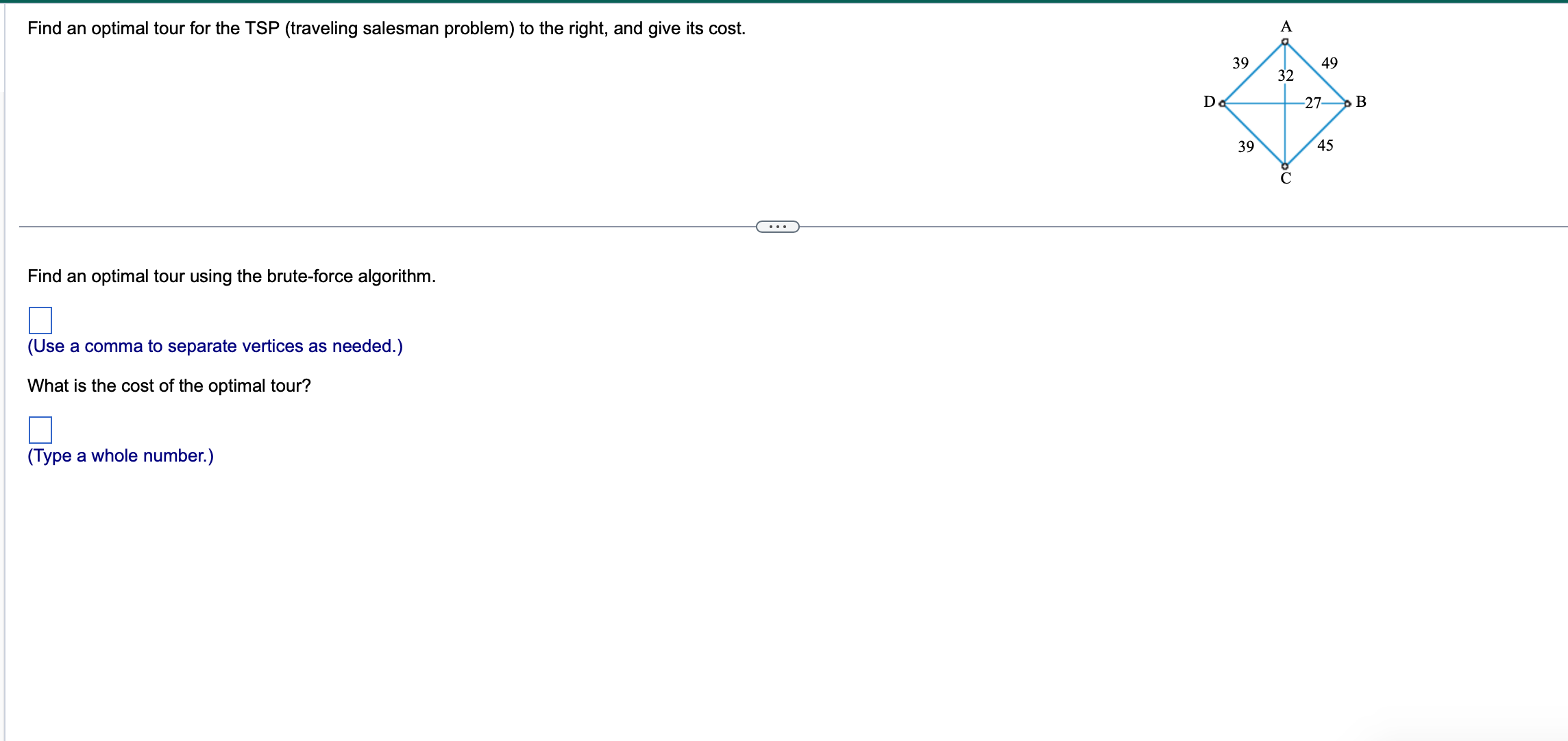 it is connected and has an even number of vertices. '12-} D.
