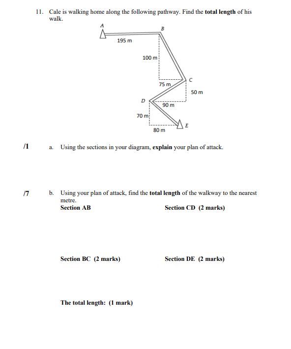 ways you could solve for the missing side, x, in the following