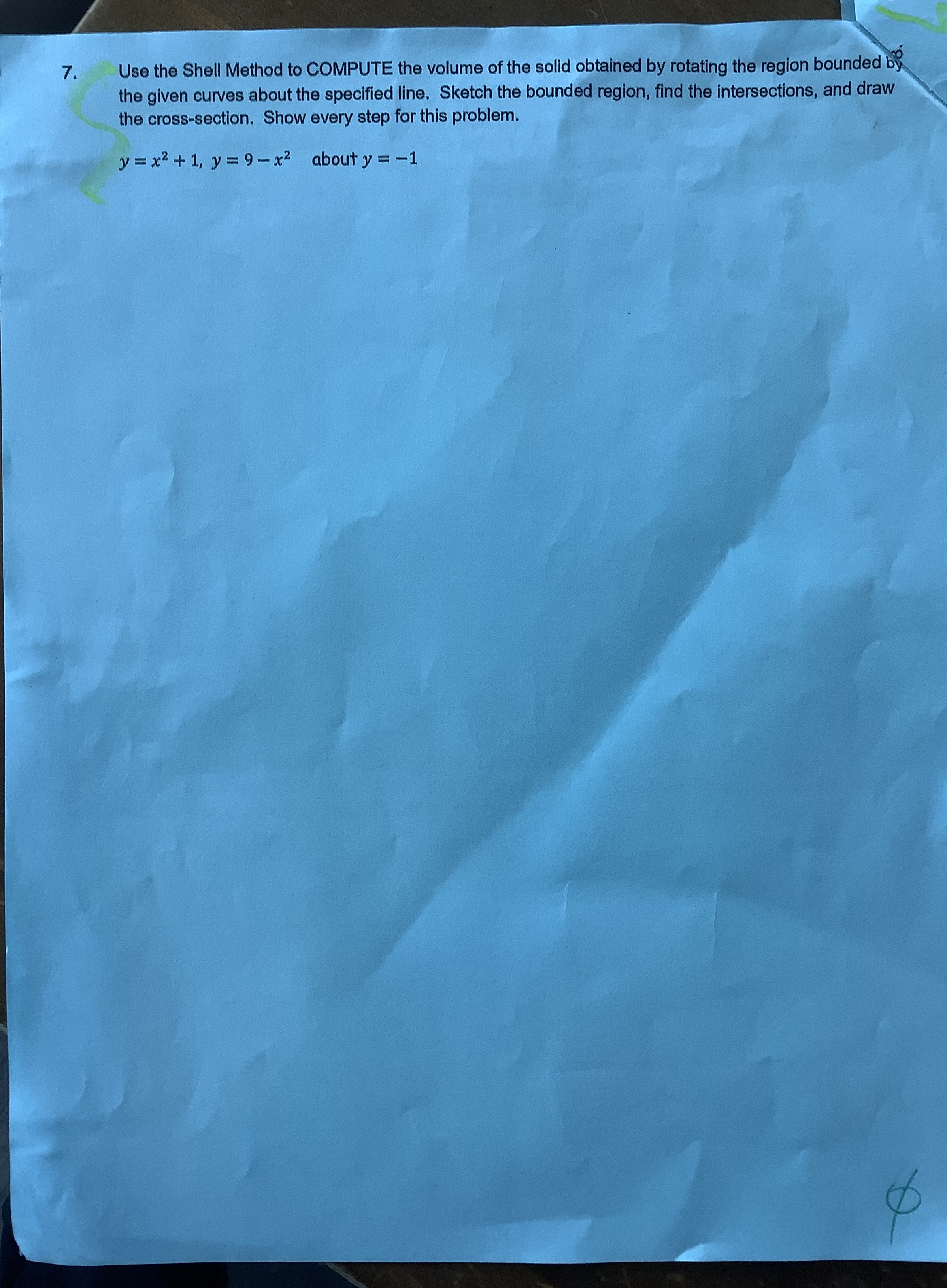 your work. (4 points) a ) Find 9 ( 5 ). b