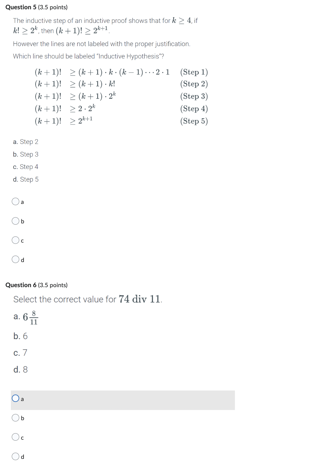 not increasing b. Nonincreasing and decreasing c. Nonincreasing but not decreasing d.