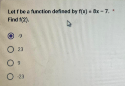 WILL UPVOTE!! PLEASE ANSWER ASAP!! Let f be a function defined by