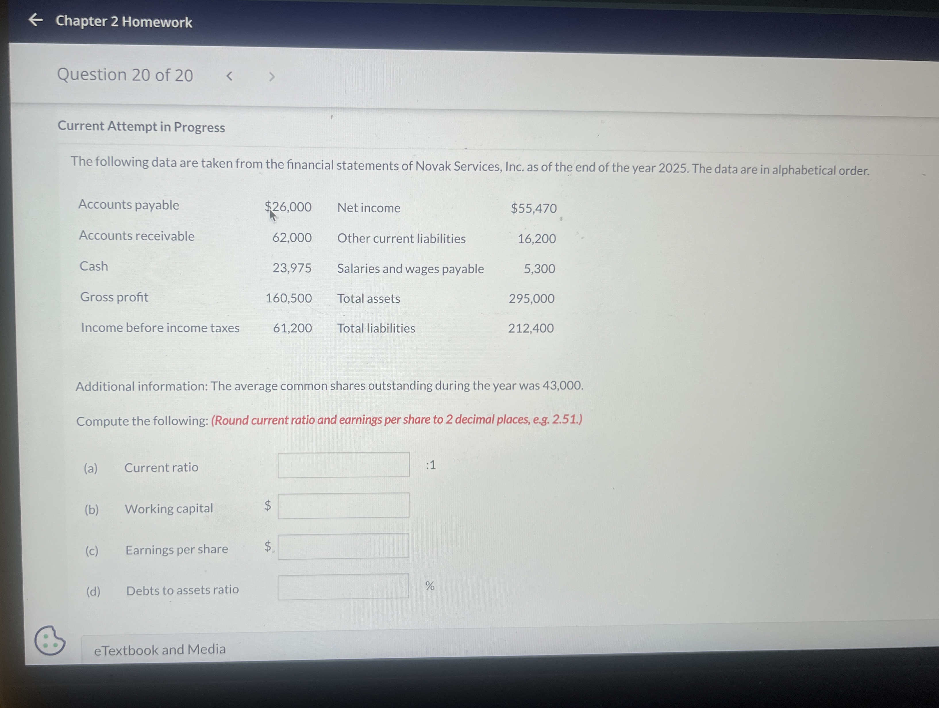 Current Attempt in Progress The following data are taken from the