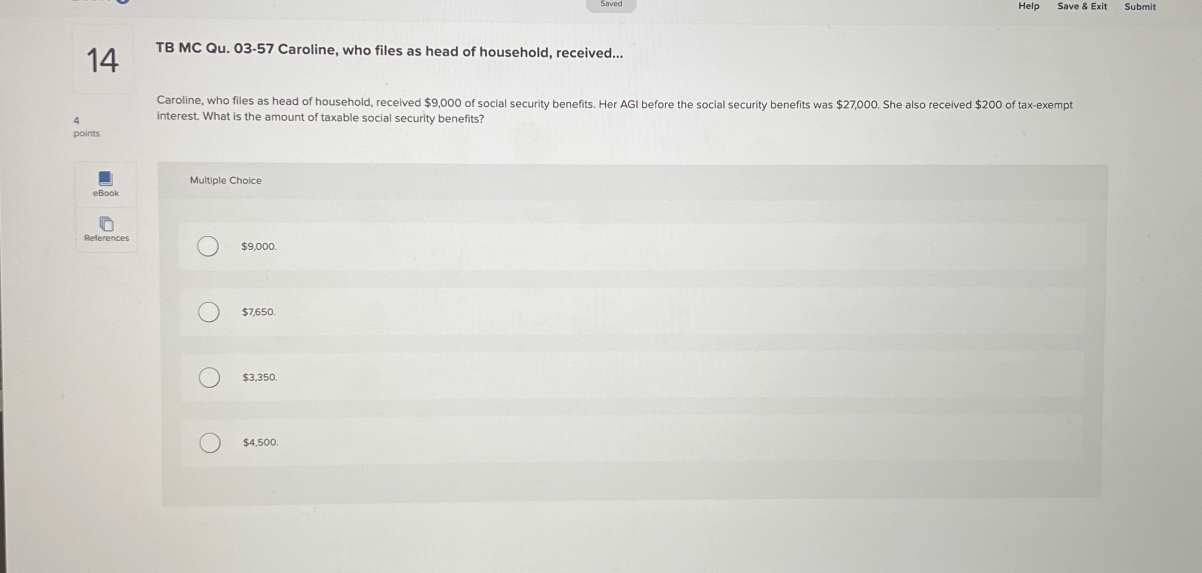  TB MC Qu.03-75 An individual with an original issue... An individual