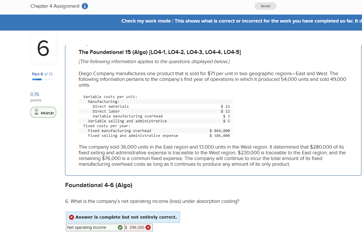  The Foundational 15(Algo)[LO4-1, LO4-2, LO4-3, LO4-4, LO4-5] [The following information applies