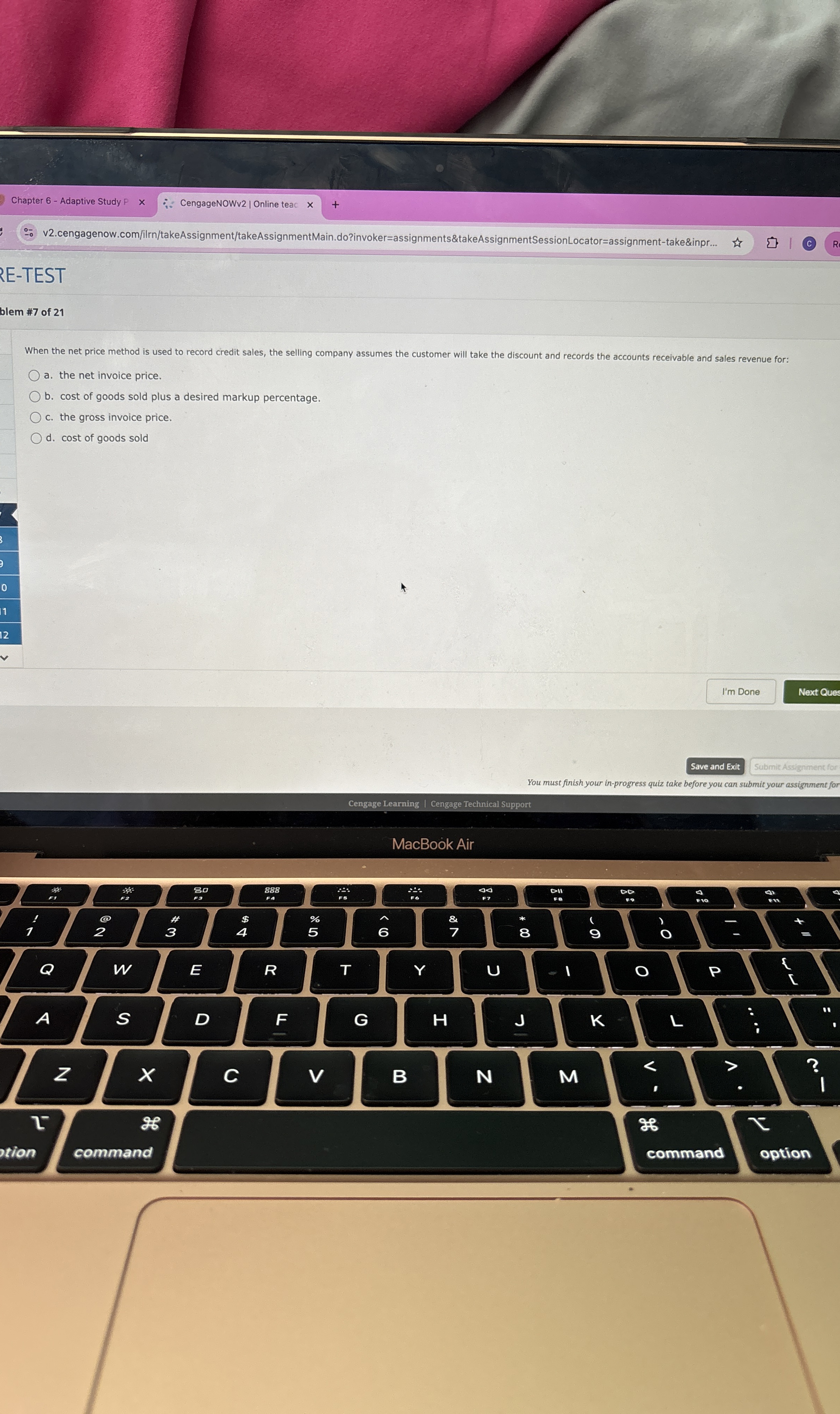  When the net price method is used to record credit sales,