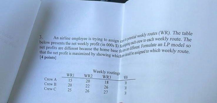 X1 + 8 X2 + 5 X3 >=60 3) 8 X1 +