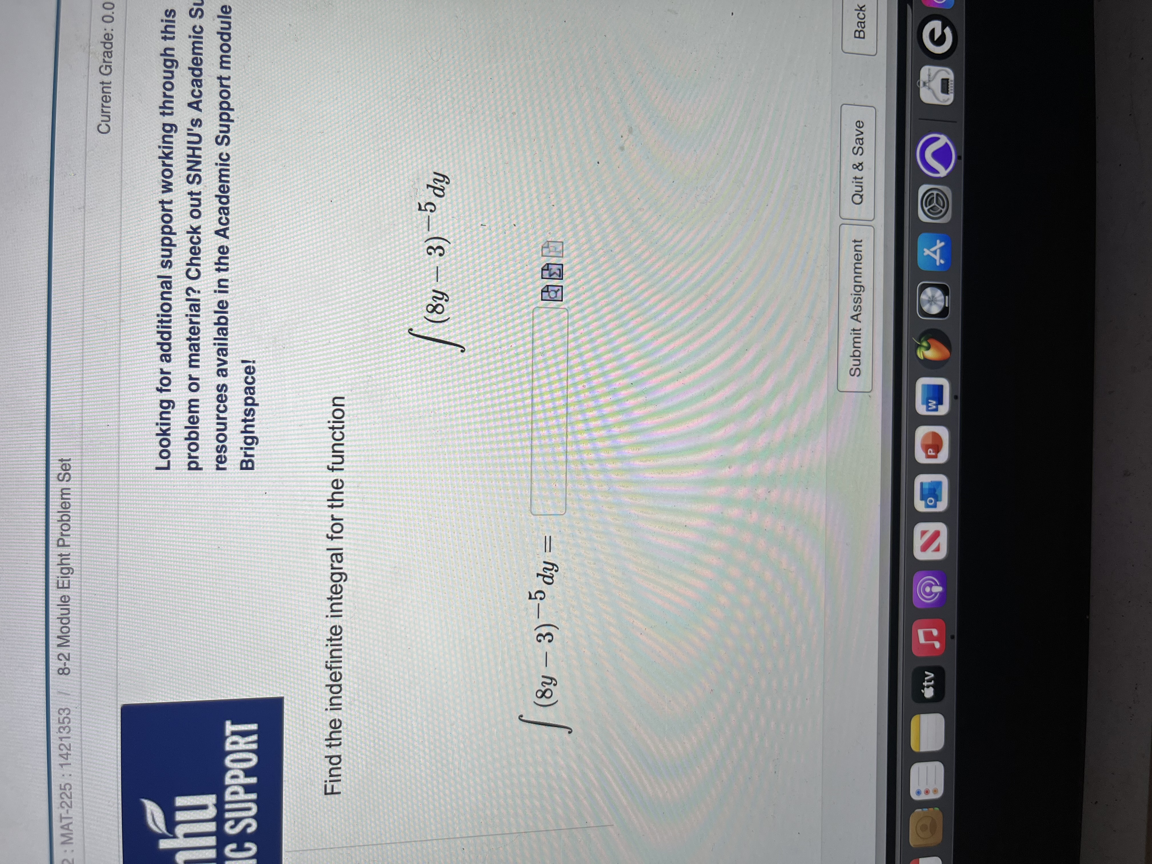  2 : MAT-225 : 1421353 / 8-2 Module Eight Problem Set