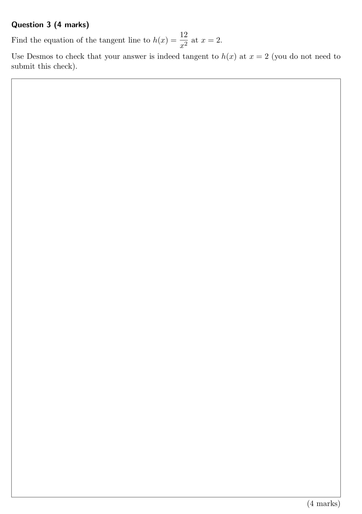 Explain your reasoning using your knowledge of continuous functions and the definition