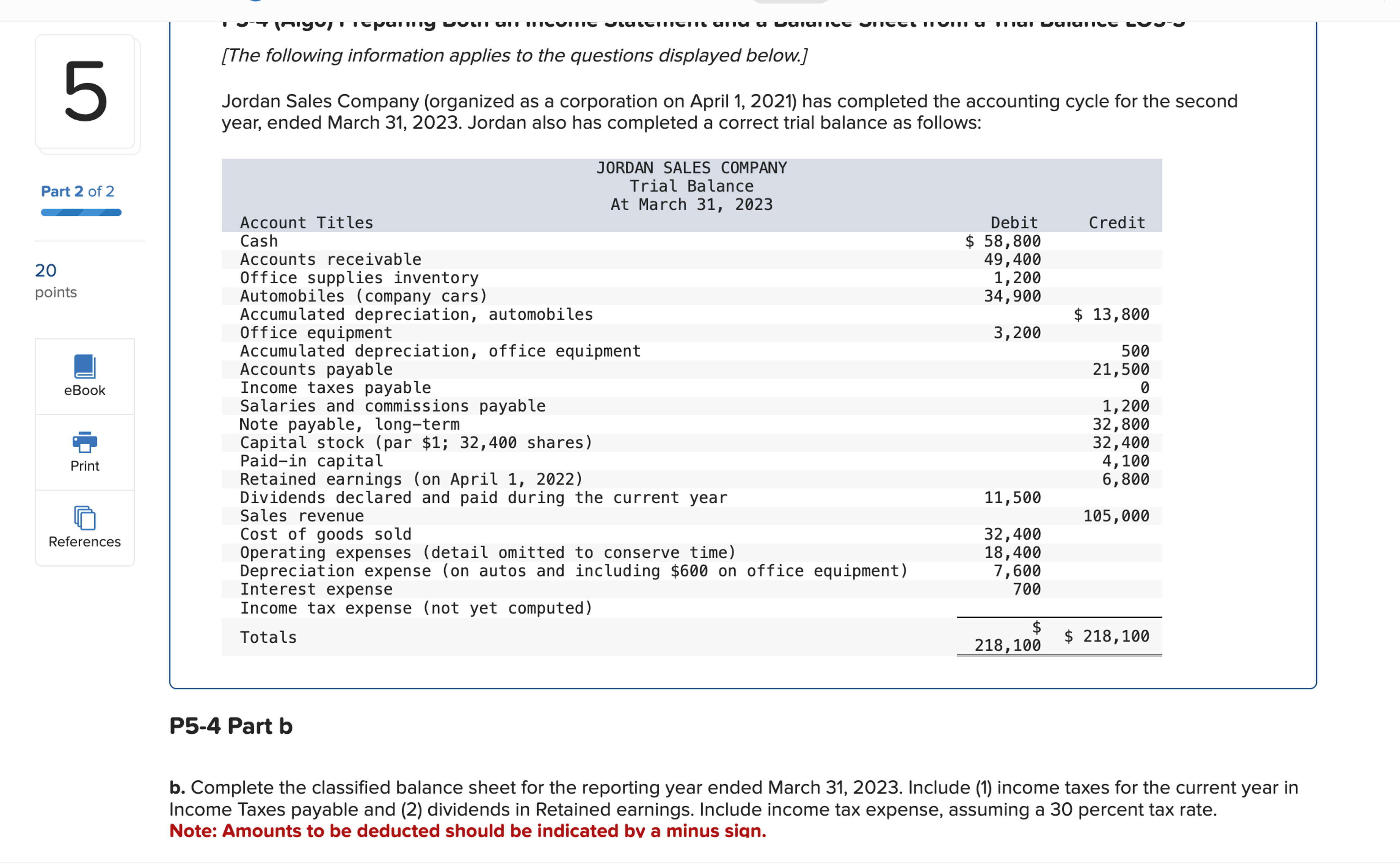  \begin{tabular}{|c|} \hline \\ \hline Part 2 of 2\\ \hline \begin{tabular}{l} \[
