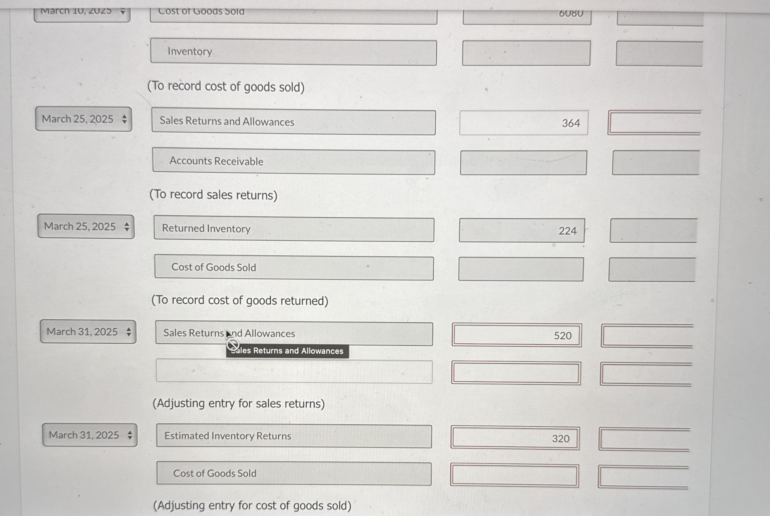  On March 10,2025, Ivanhoe Company sold to Kingbird Hardware 190 tool