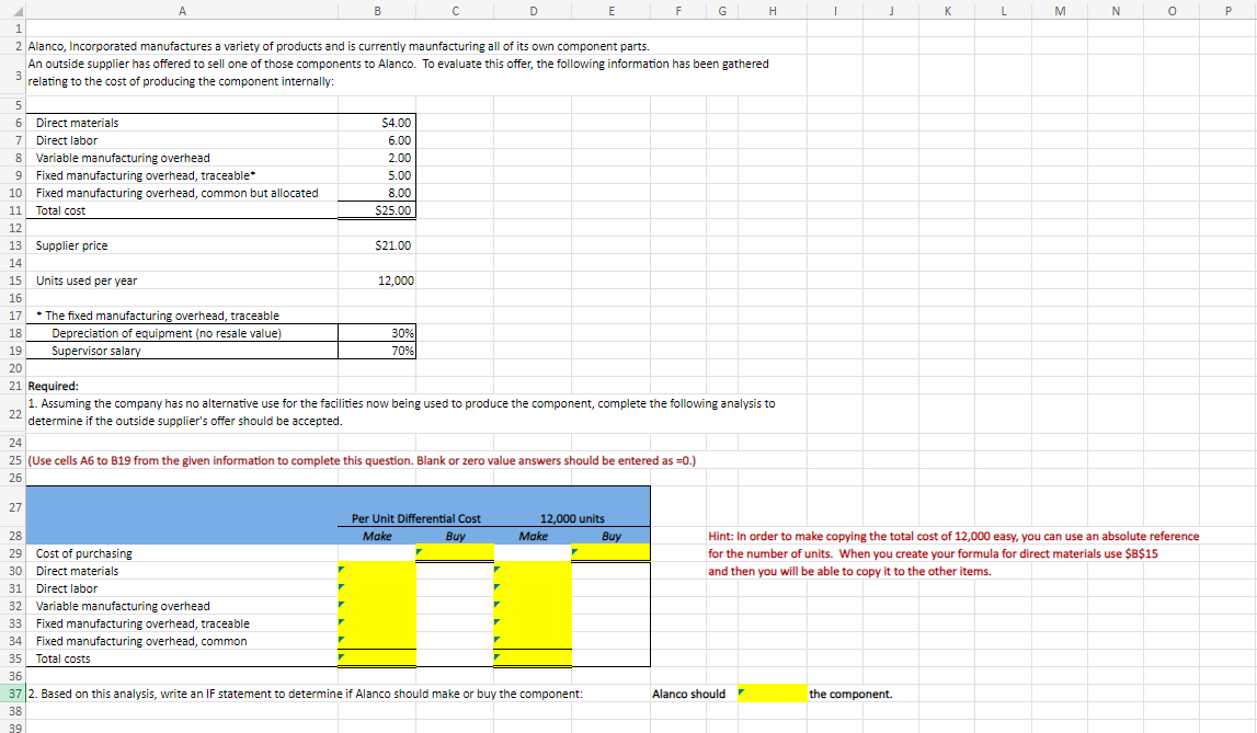  Please help me solve the excel: please list the workers notes,
