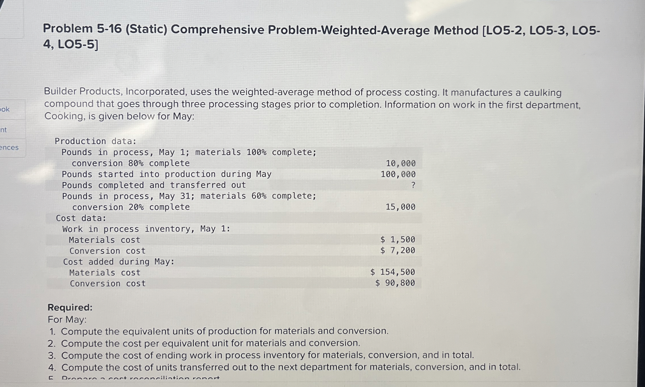  9.6918 Exercise 6-3(Algo) Compute and Use the Degree of Operating Leverage