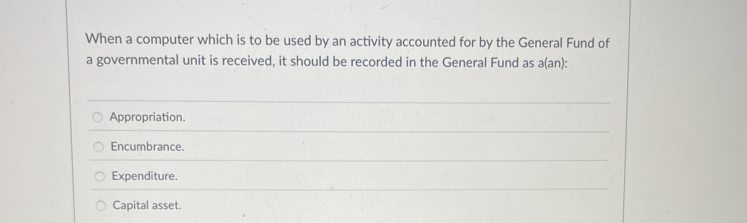  When a computer which is to be used by an activity