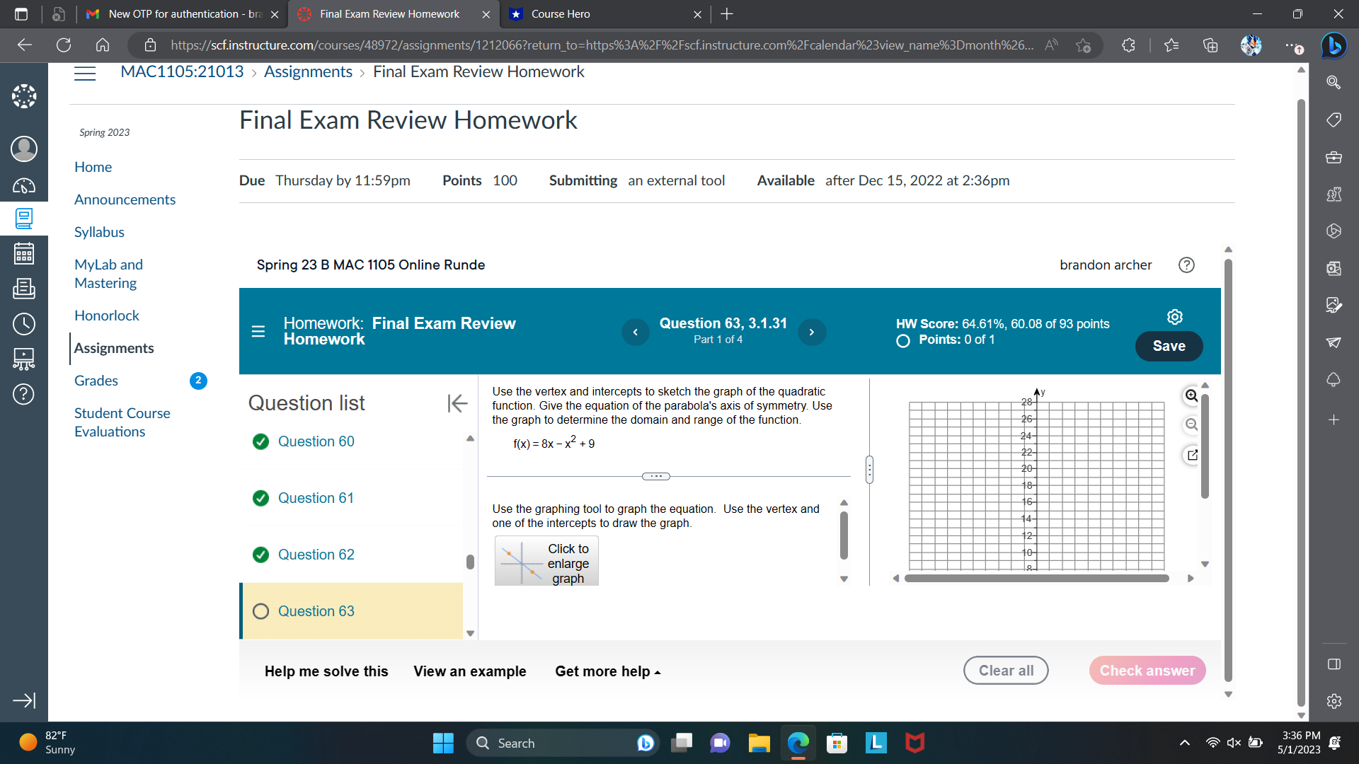 Thursday by 11:59pm Points 100 Submitting an external tool Available after Dec
