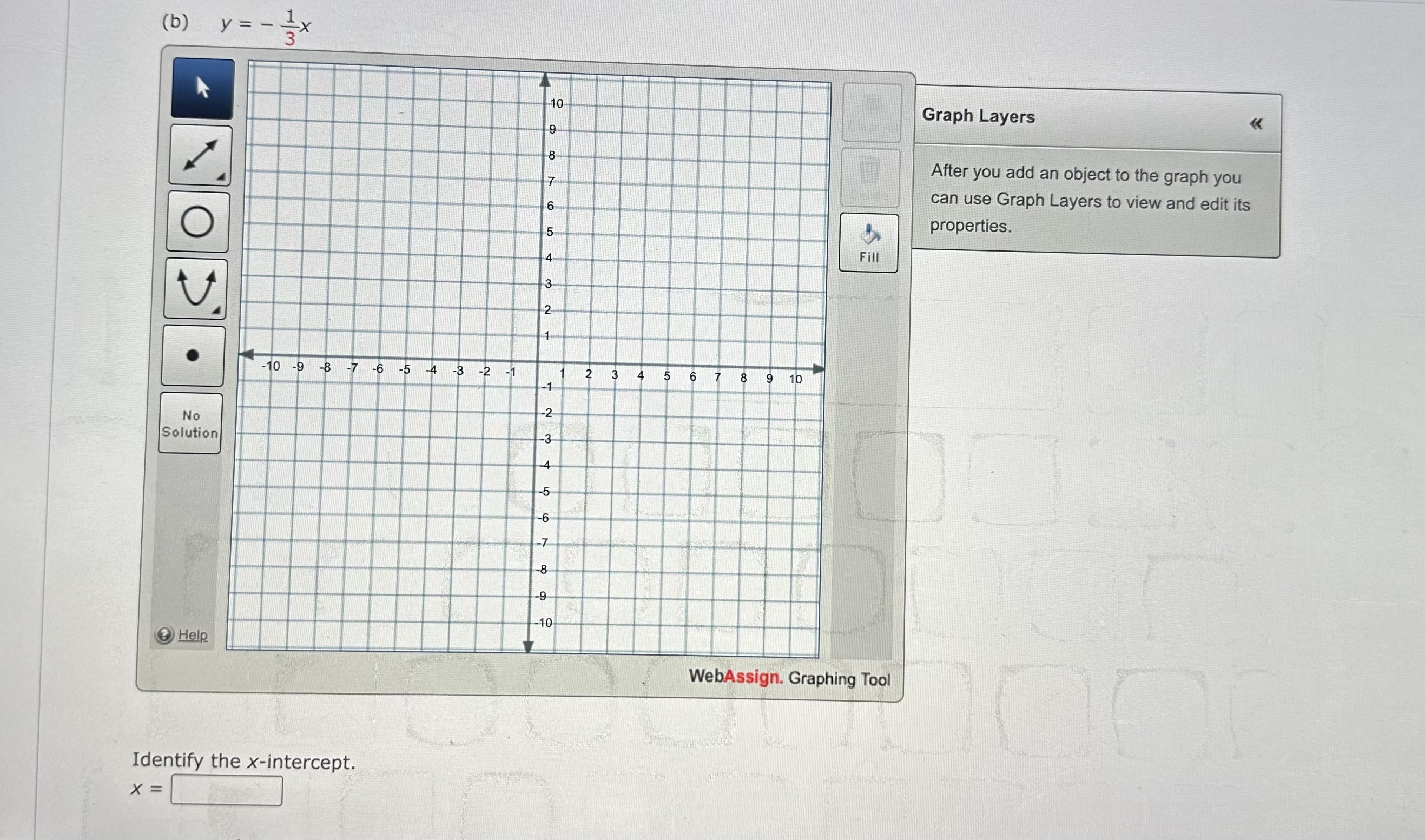  (b ) y = - W / r -x Graph Layers