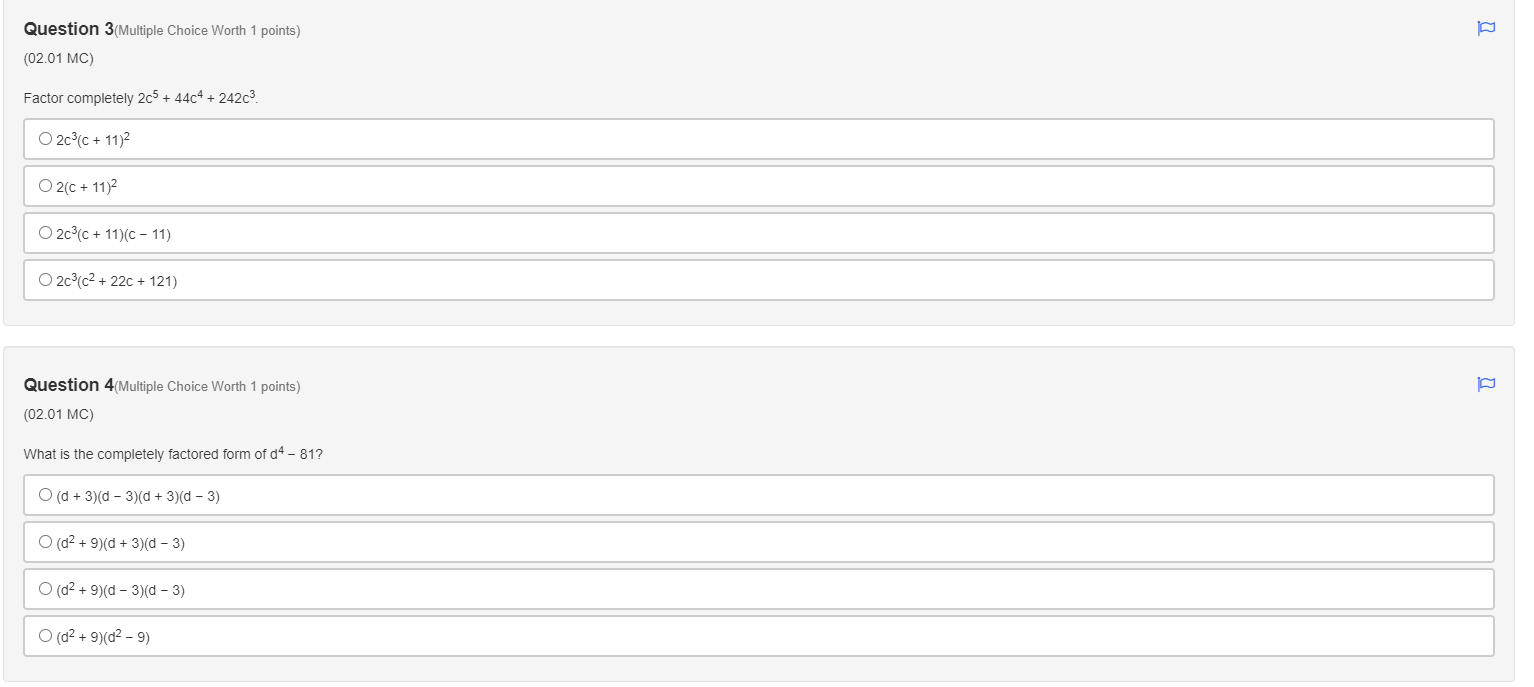 + 12x2 + 18x. Ox2 + 4x + 6 O 3(x3 +