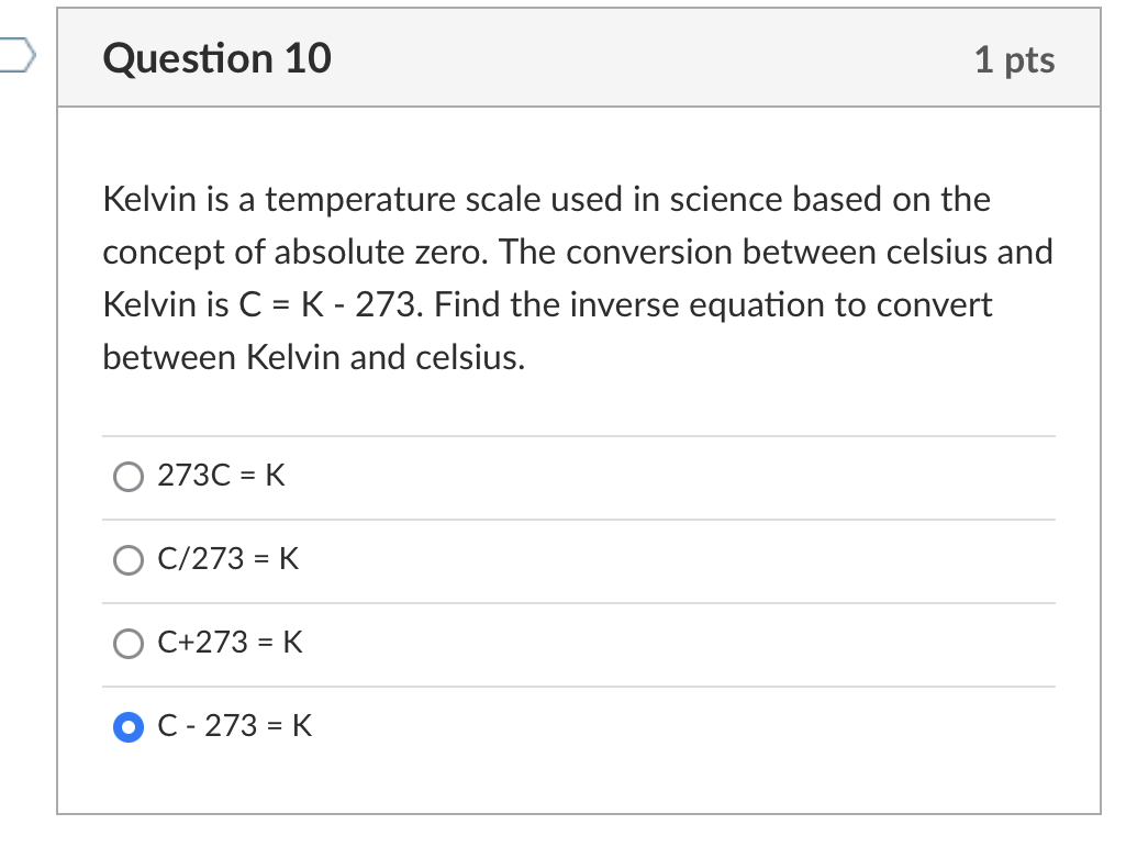 1 O g(y) = 2y-1 O g(y) = y-2Question 10 1 pts