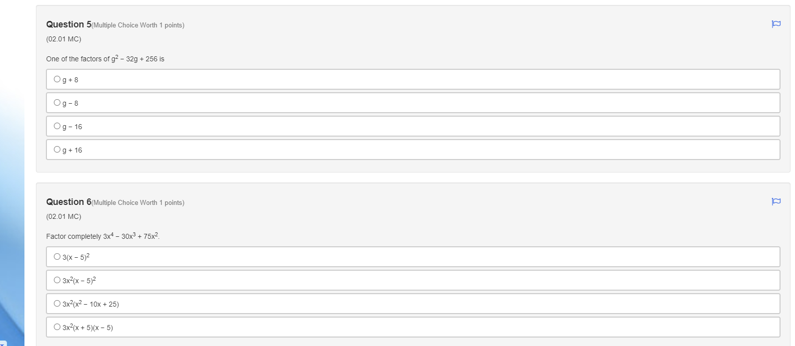 4x2 + 6x) O 3x(x2 + 4x + 6) Ox(3x2 + 12x