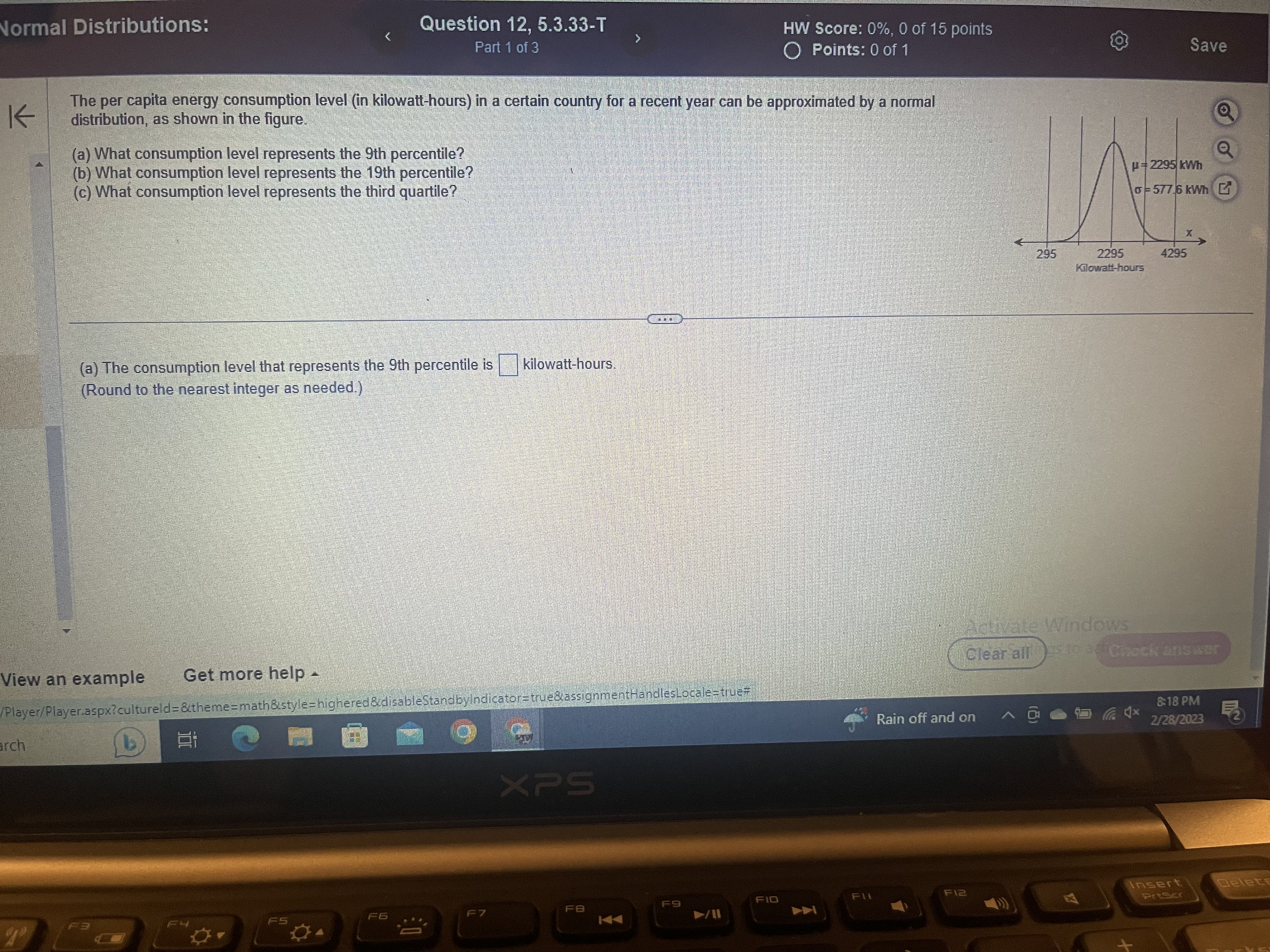 measure of the appropriation of fresh water. The per capita water footprint