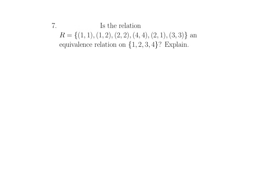01 10 matrix, as a set of ordered pairs. A = 01