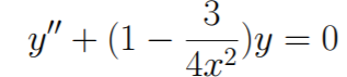 1. Consider the following differential equation \f\f\f