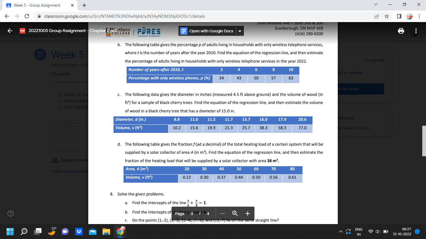  Week 5 - Group Assignment X + V X - >