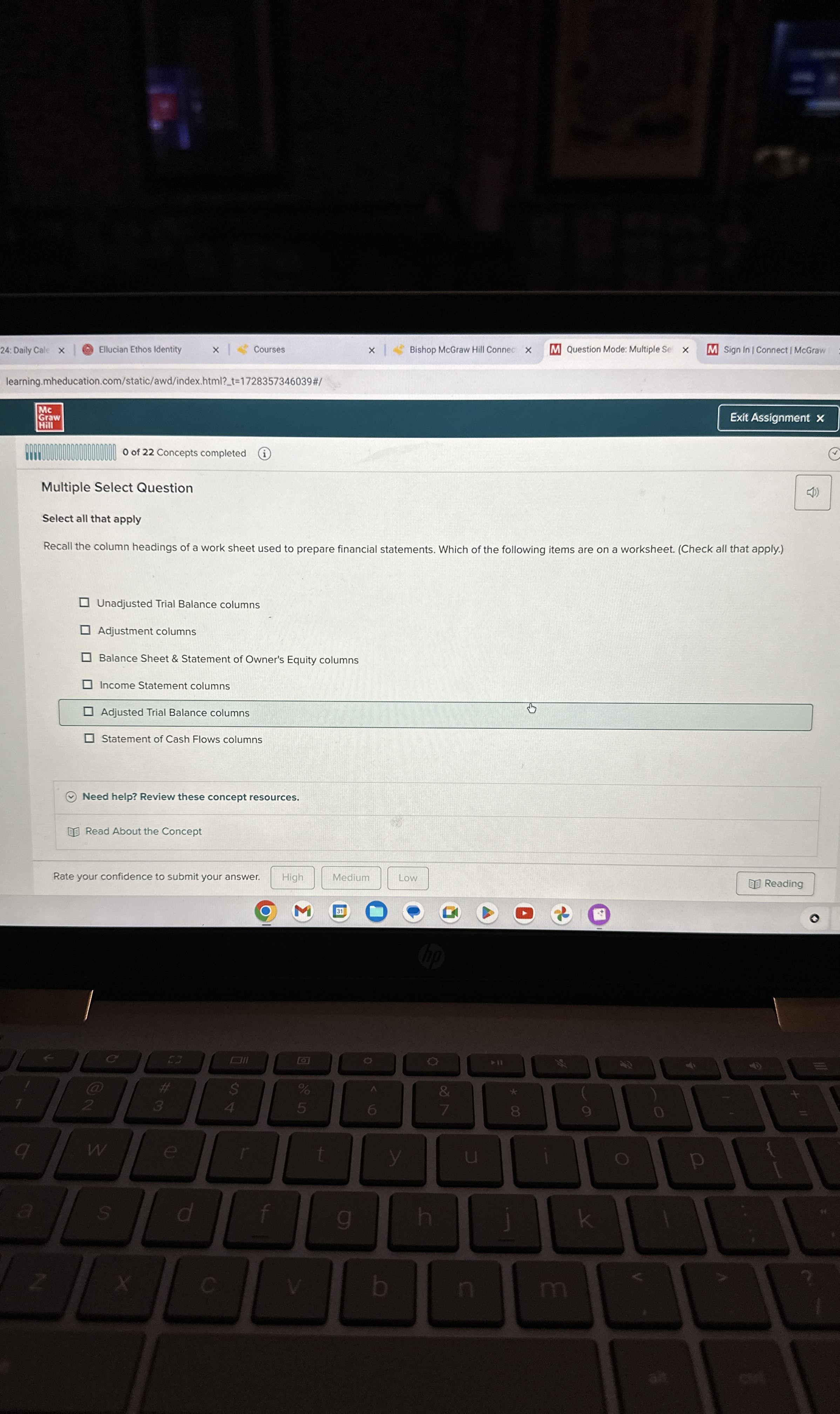  Multiple Select Question Select all that apply Recall the column headings