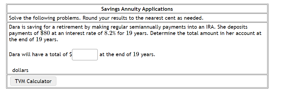 results to the nearest cent as needed. I You receive a gift