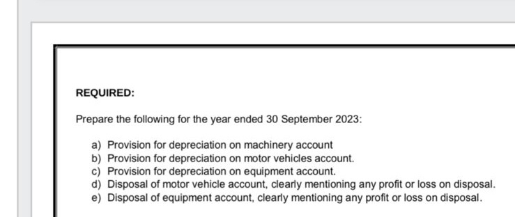  PART A [15 marks] Flag Ltd provided the following information at