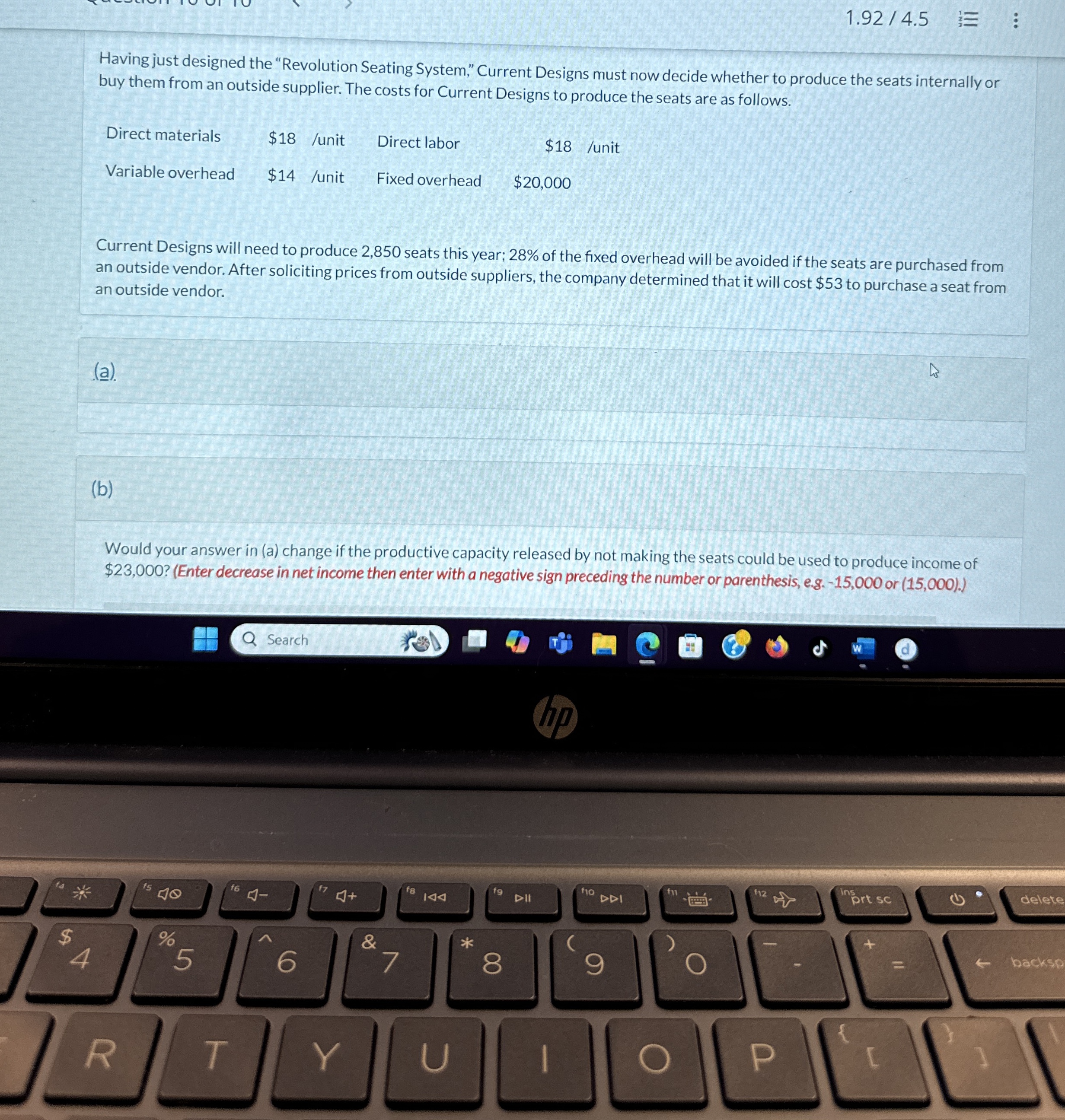  1.924.5 Having just designed the "Revolution Seating System," Current Designs must